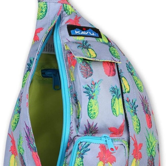 Mini Rope Sling Pack with Adjustable Rope Shoulder Strap - Picture 3 of 5